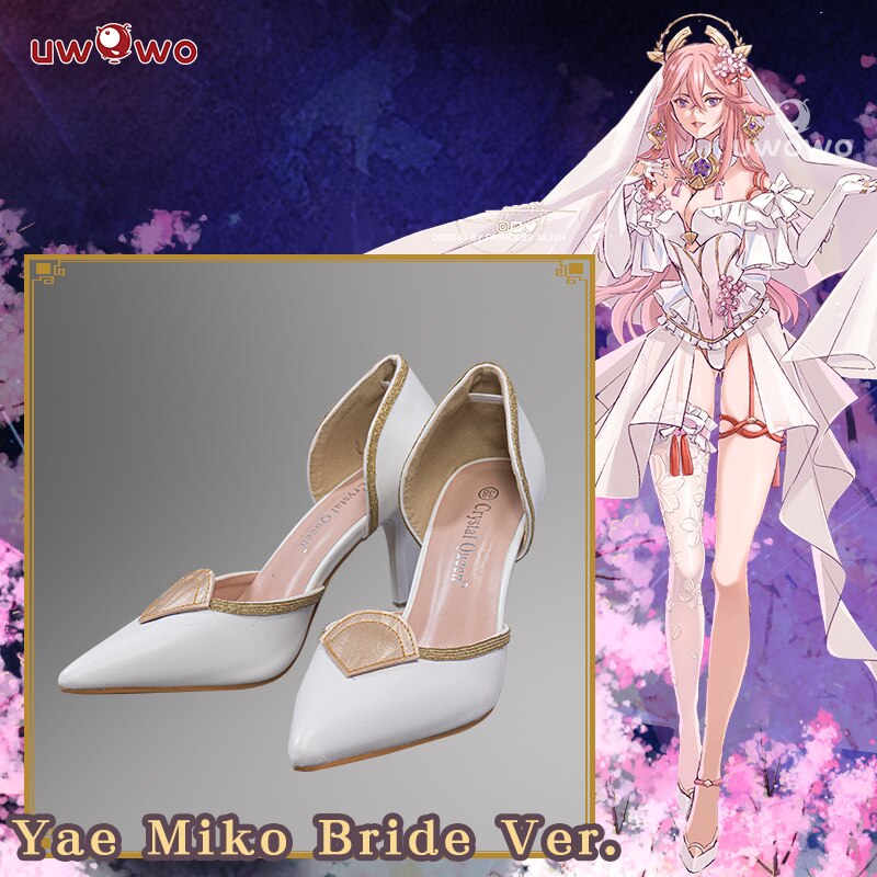 UWOWO Yae Miko Kokomi ڽ Ź ź ڽ Ź, Uwowo X Ailish: Genshin Impact Fanart Yae Miko Bride Ver. ڽ ǻ